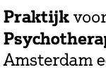 Praktijk voor Psychotherapie Amsterdam e.o.
